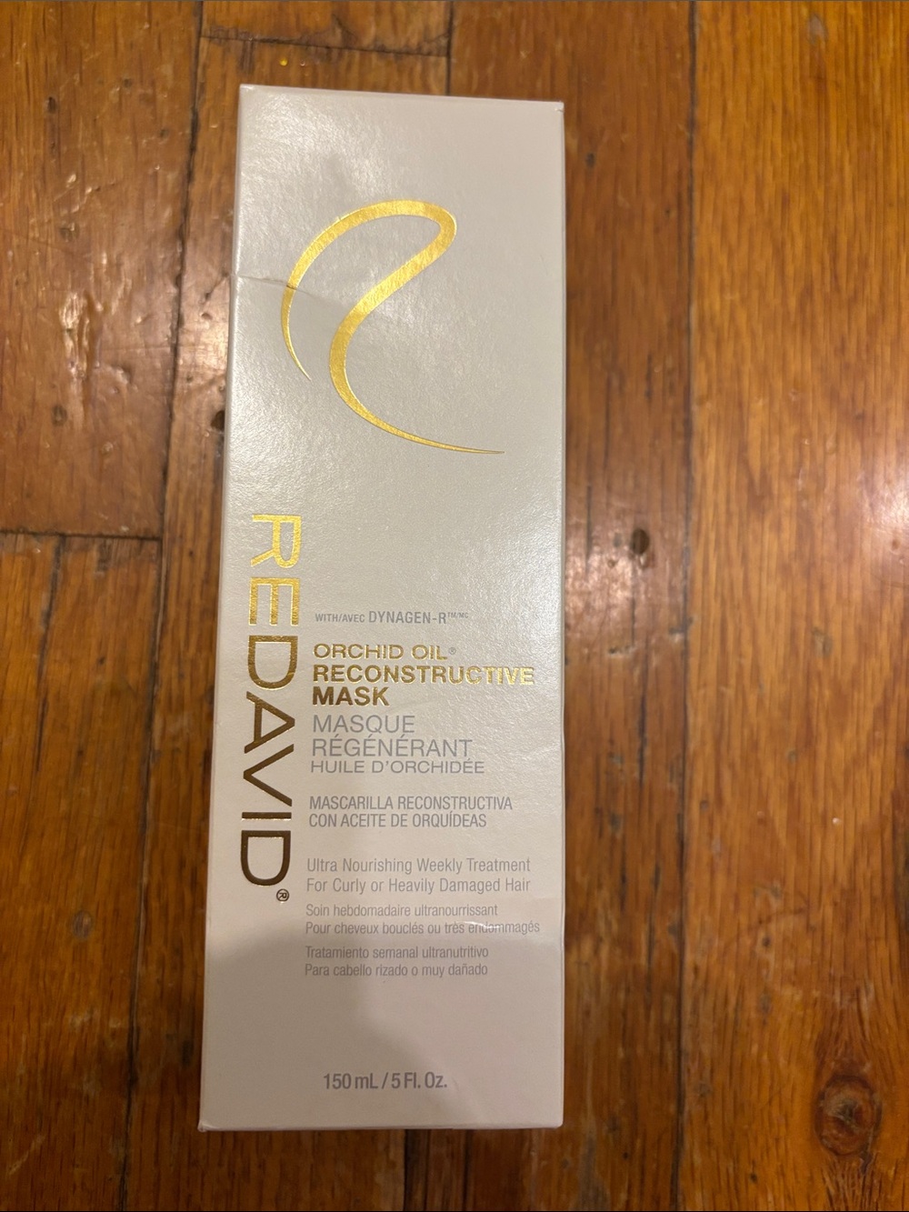 Redavid Orchid Oil Reconstructive Mask — White & Gold